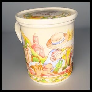 Watkins Country Kids Mug & Coaster Set — “Good Friends Are Forever” — Vintage